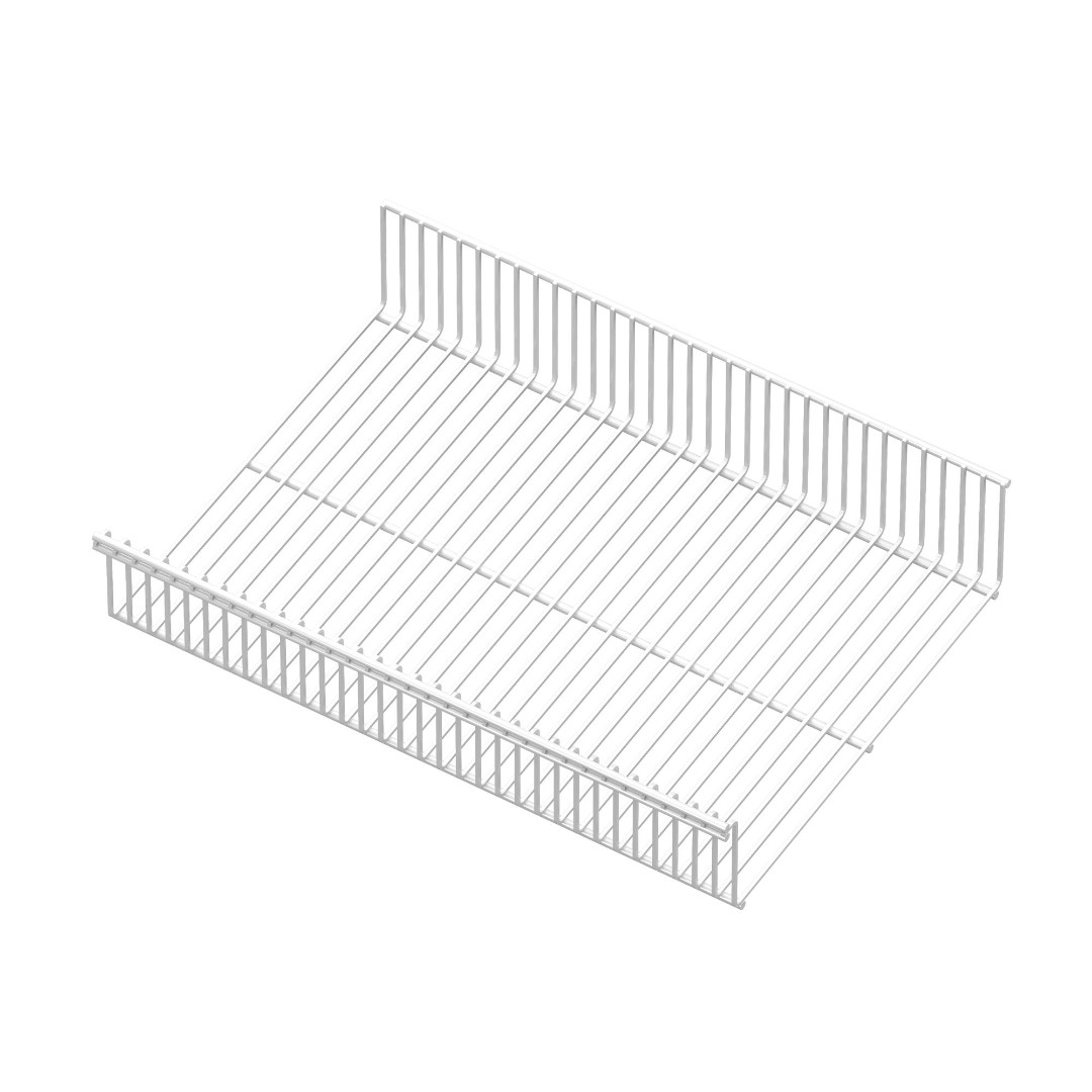 Полка-корзина, серия 360, L=450, белый